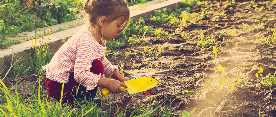 enfant et la nature